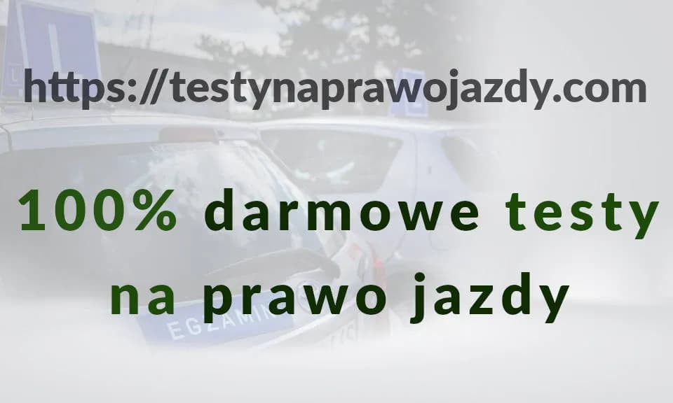 Darmowe Testy na Prawo Jazdy Kat. T: Przygotuj się Skutecznie