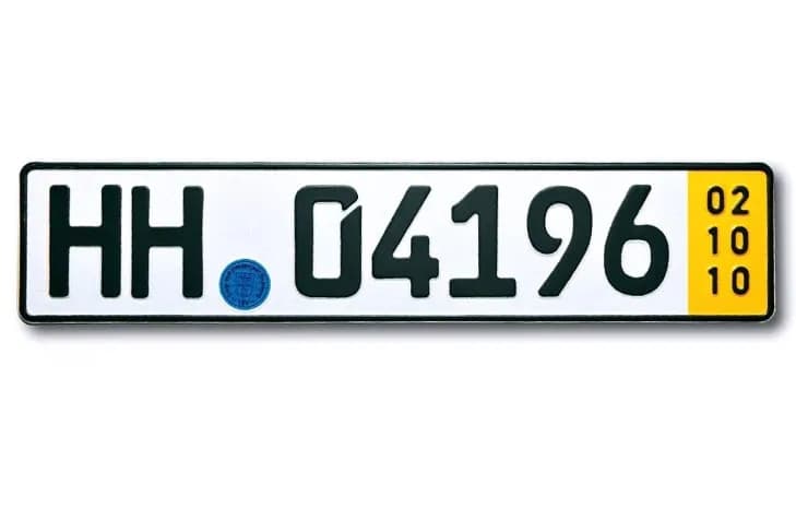 Niemieckie tablice zjazdowe - Niemcy, przewozowe z Niemiec