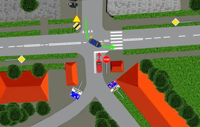 Znak skrzyżowanie - zasady, znaczenie i bezpieczeństwo na drodze