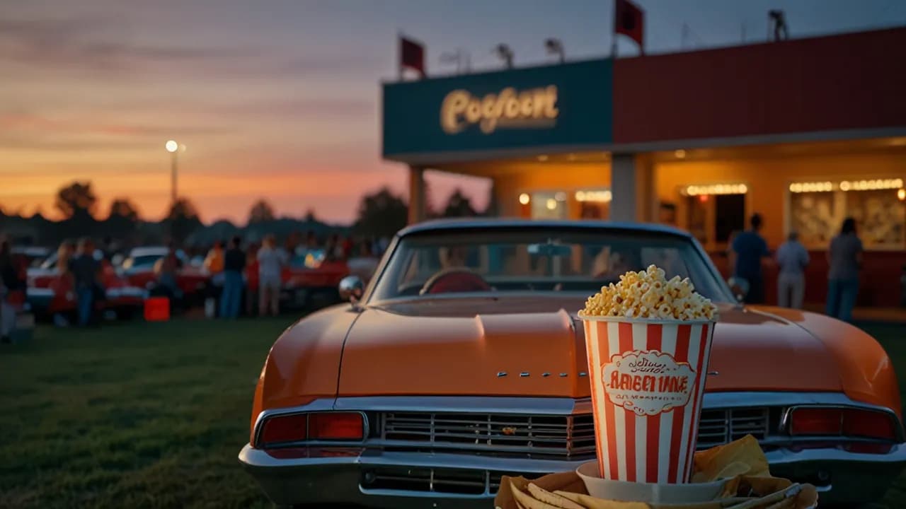 Jak kino samochodowe zmienia kulturę prowadzenia auta?