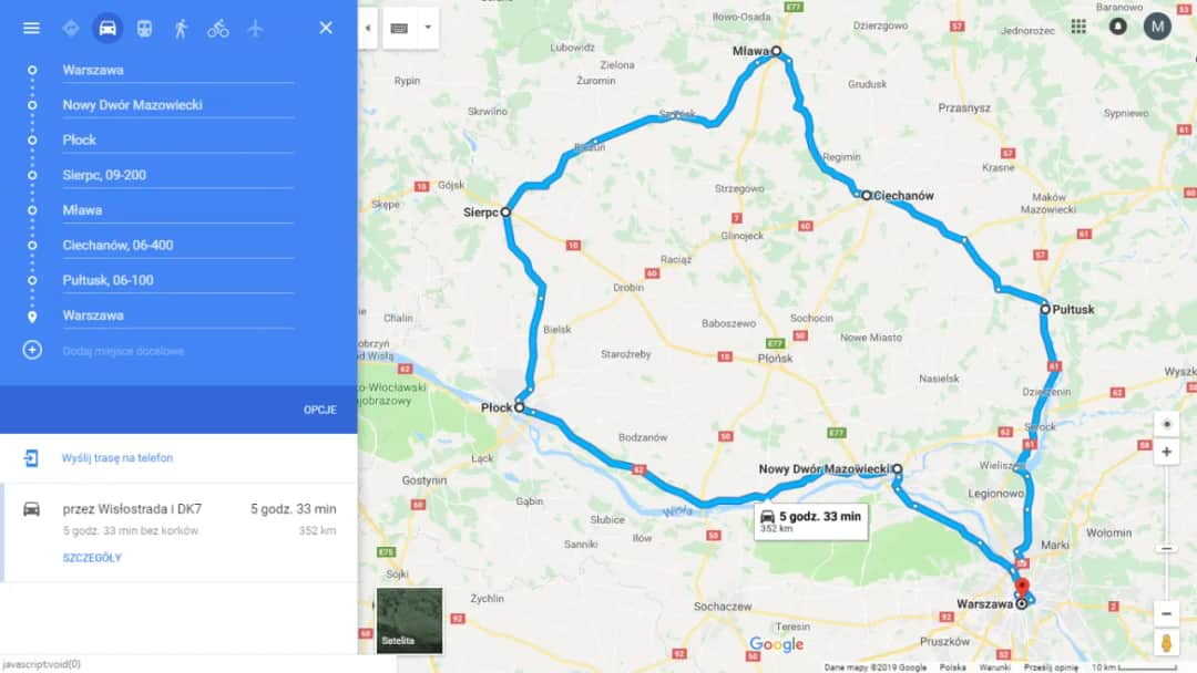 Najlepsze trasy motocyklowe wokół Warszawy – piękne widoki i atrakcje