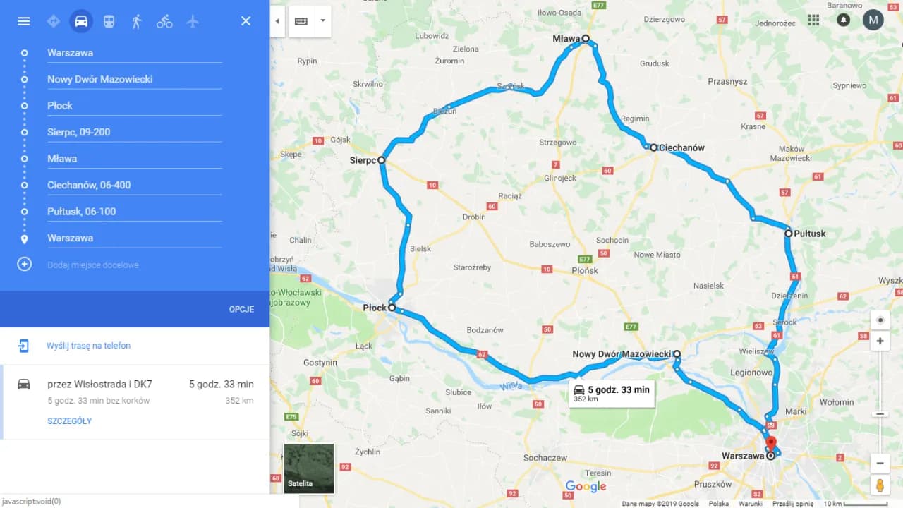 Najlepsze trasy motocyklowe wokół Warszawy – piękne widoki i atrakcje