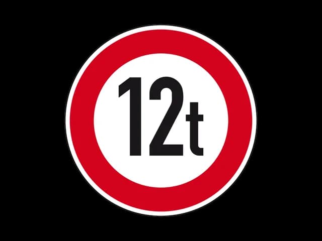 Znak dopuszczalnej masy całkowitej: Co oznacza i jak wygląda?