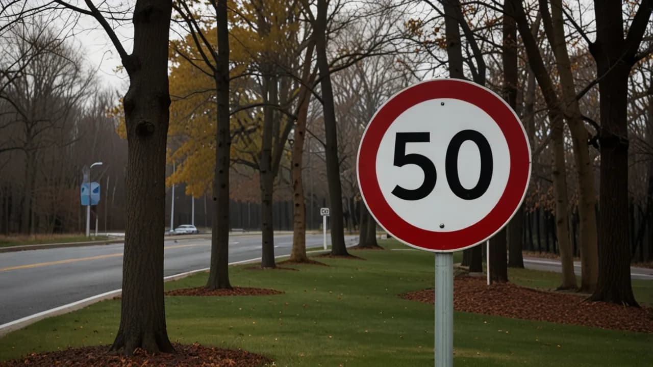 Znak 50: Co oznacza i gdzie obowiązuje ograniczenie prędkości