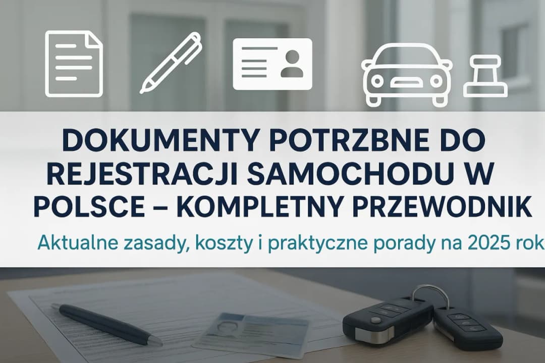 Jakie dokumenty do rejestracji samochodu: kompletna lista formalności 2025