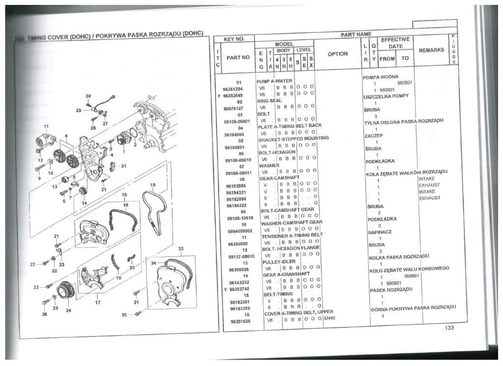 Wymiana rozrządu Lanos 1.5 16V - Poradnik i Instrukcja