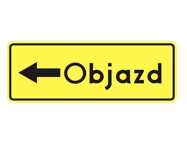 Znak drogowy objazd: Co oznacza i jak się do niego stosować?